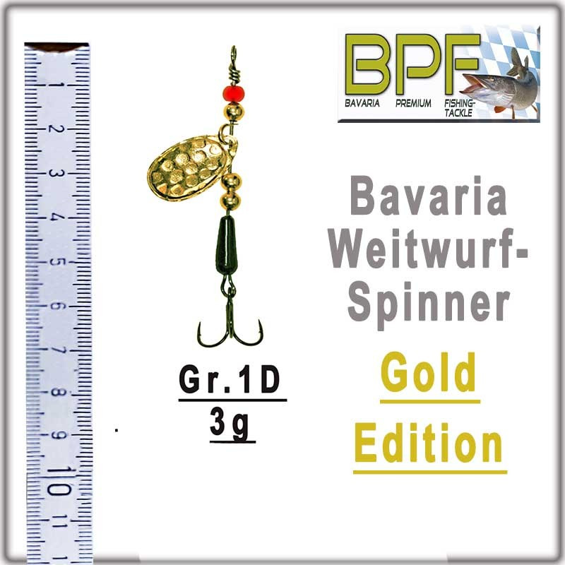 Weitwurf-Spinner GOLD