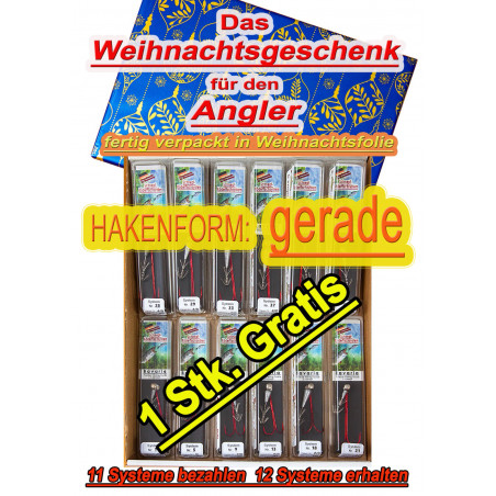 Bavaria Weihnachtsgeschenk hakenform gerade