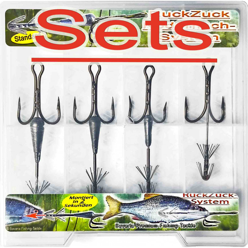 RuckZuck-Köderfisch-System STANDARD  Set1
