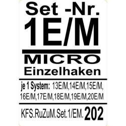 copy of RuckZuck-Köderfisch-System STANDARD Doppelhaken  Set1