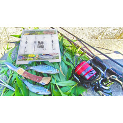RuckZuck-Köderfisch-System "MICRO/MINI"  EINZELHAKEN.......'Set.1E/M 202'