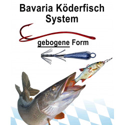 Bavaria Köderfisch System  gebogene Form